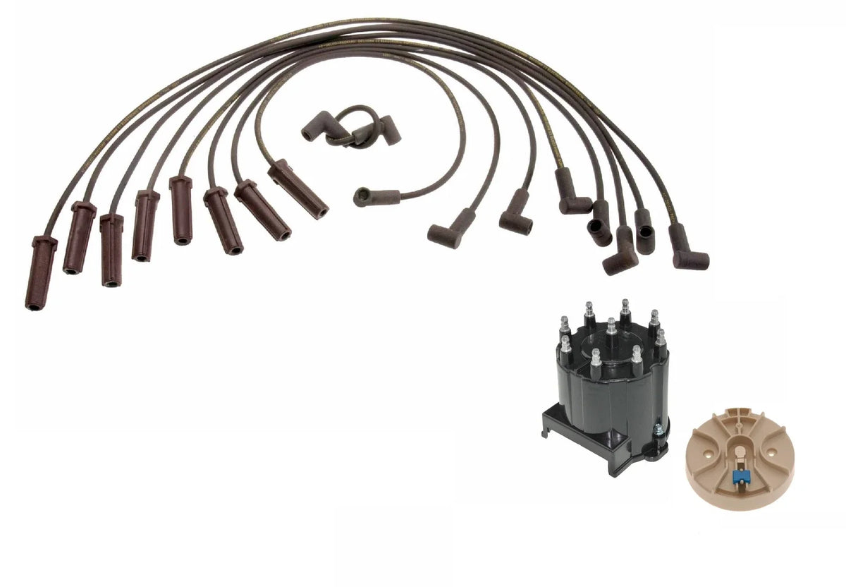 Ignition Wire Set & Distributor Cap Rotor Kit for GMC G3500 P3500 (1996–2002)