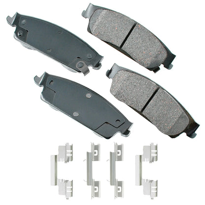 Performance Ceramic Pad Rear Brake Kit with 345mm Disc for Cadillac