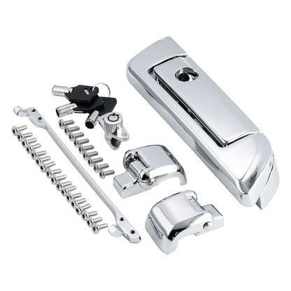 Chrome Trunk Latch Set for Harley Electra Road Glide (2014–Present)
