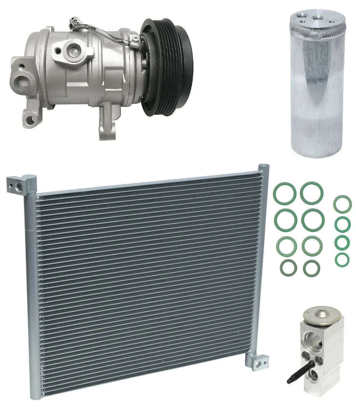 AC Compressor Kit With Condenser for Dodge Durango 4.7L (2009–2013)