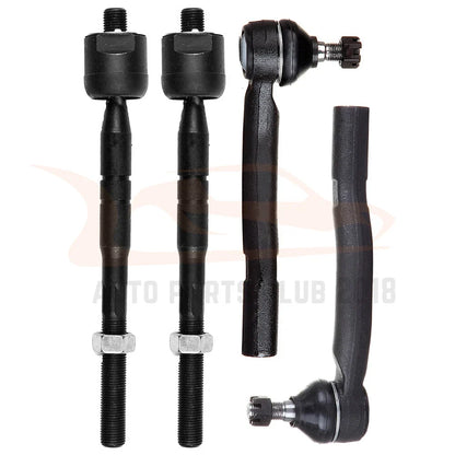4Pcs Tie Rod End Steering Kit for Toyota Camry (2007-2011)