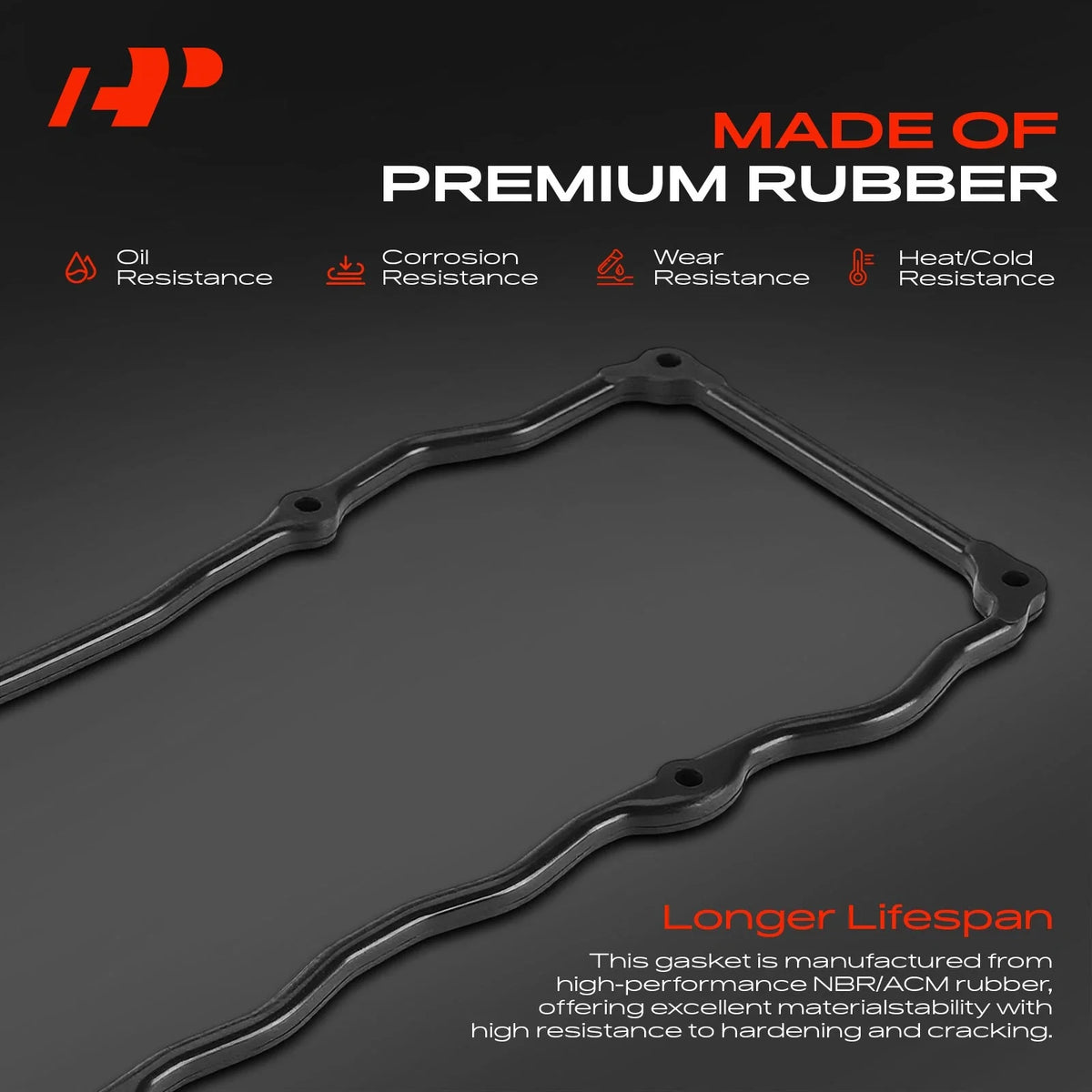 Engine Valve Cover Gasket for Stanza 1982-1988 & 200SX 1984-1988