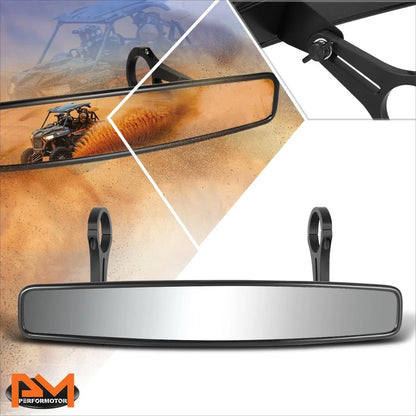 Rearview Mirror for UTV with Clamp - Universal Roll Cage (Irregular Convex)