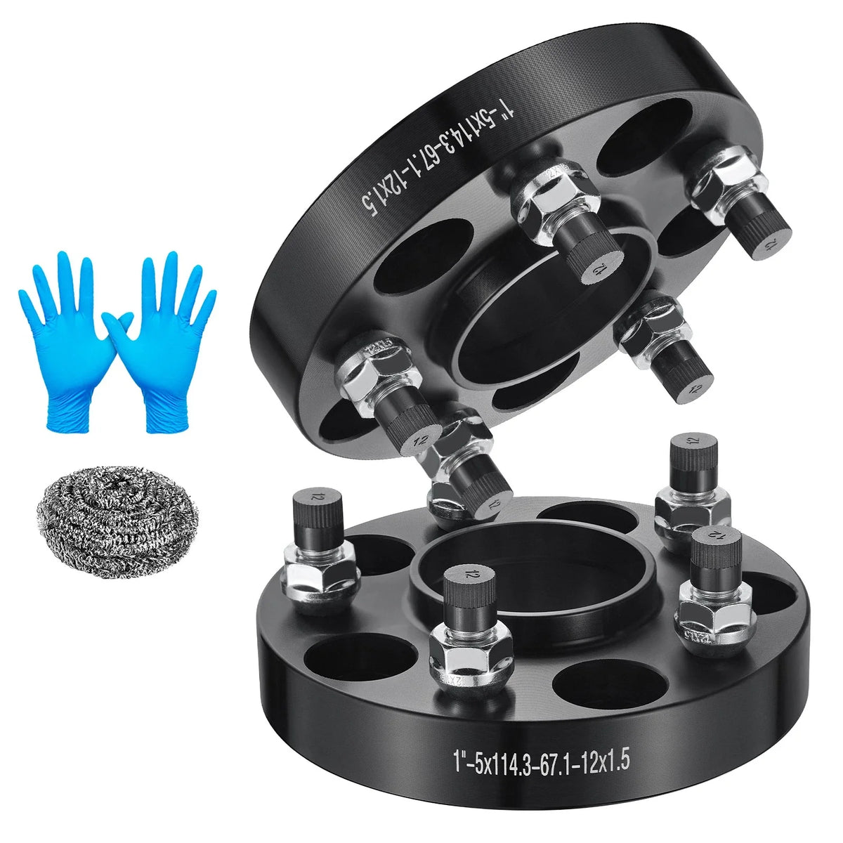 Set of 2 Hub Centric Wheel Spacers for Dodge Avenger (2000–2014)