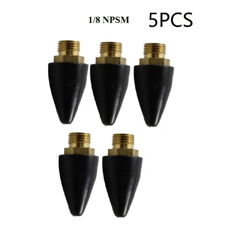 5 Pcs Air Blow Nozzles for Air Blow Tool Kit 1/8 Inch NPSM