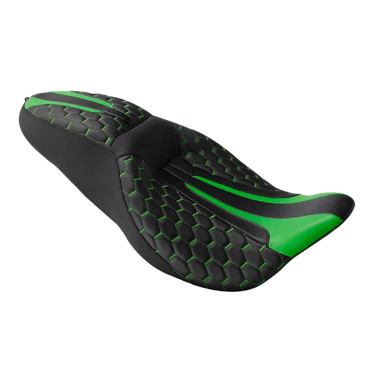 Seat Backrest for Harley Touring (2014–2023) - Black Green