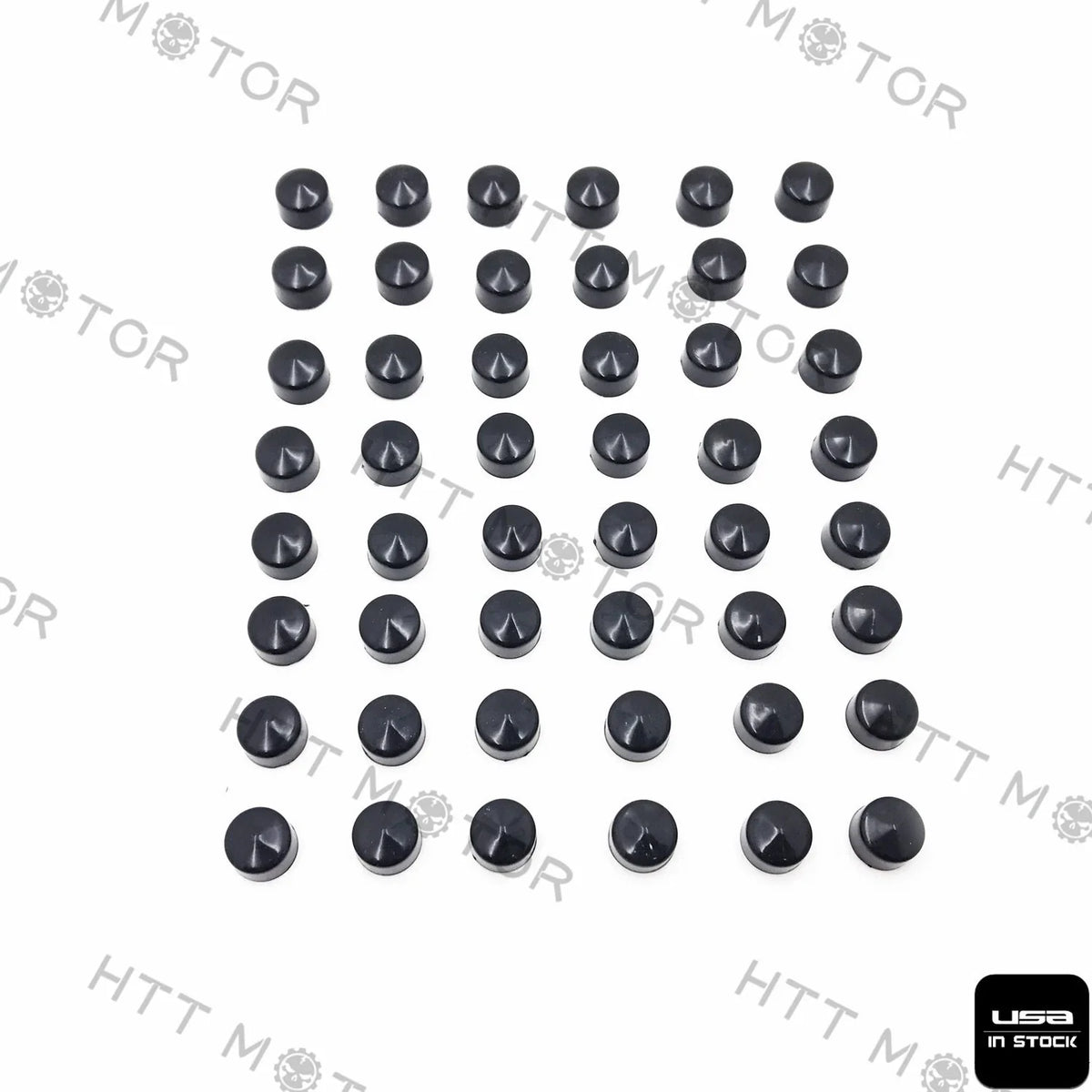 48X Black Cap Cover Kit for Harley Sportster (1984–2003)