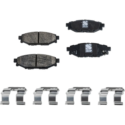 Rear Brake Disc and Pad Kit for Subaru Impreza (2012–2017)