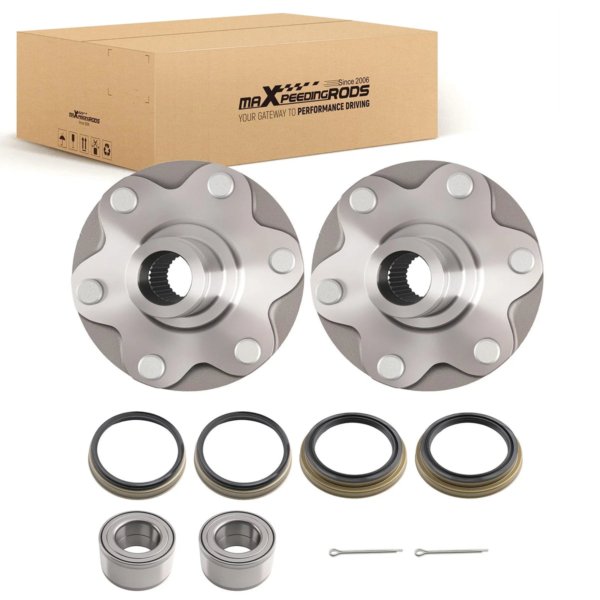 2WD Front Wheel Hub Bearing for Toyota 4Runner/Sequoia (1996–2007)