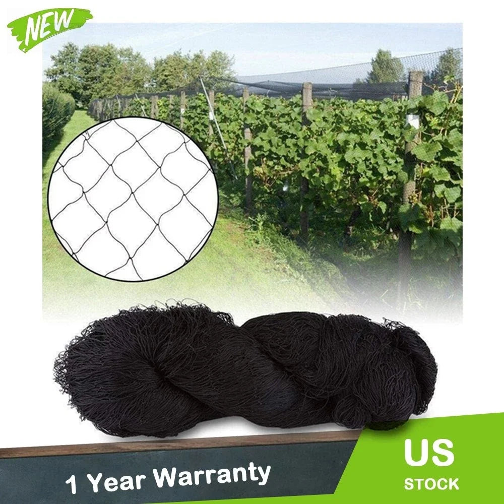 25x50FT Garden Protection Netting for Poultry and Fruit