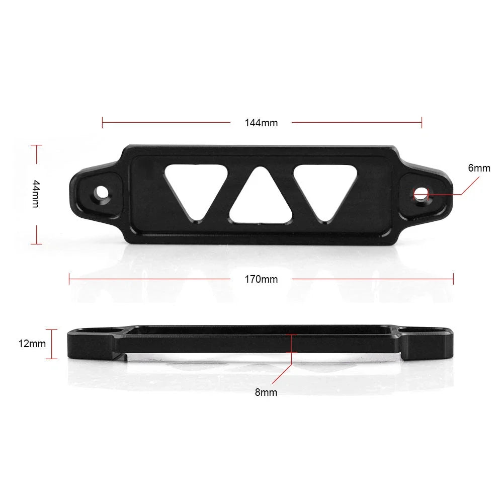 Billet Aluminum Battery Tie Down for Honda S2000, EG, EK (1992–2009)