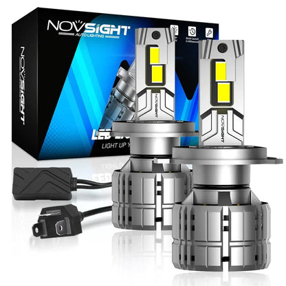 2X 60000LM H4 LED Headlight Bulbs 200W 6500K for Toyota Hilux N70