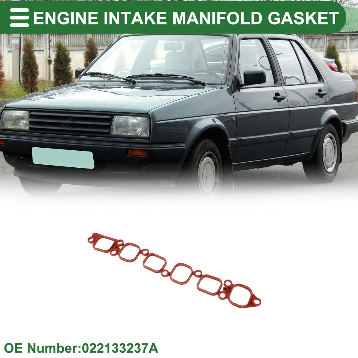 Engine Intake Manifold Gasket for Volkswagen Jetta (2002–2004) No. 022133237A