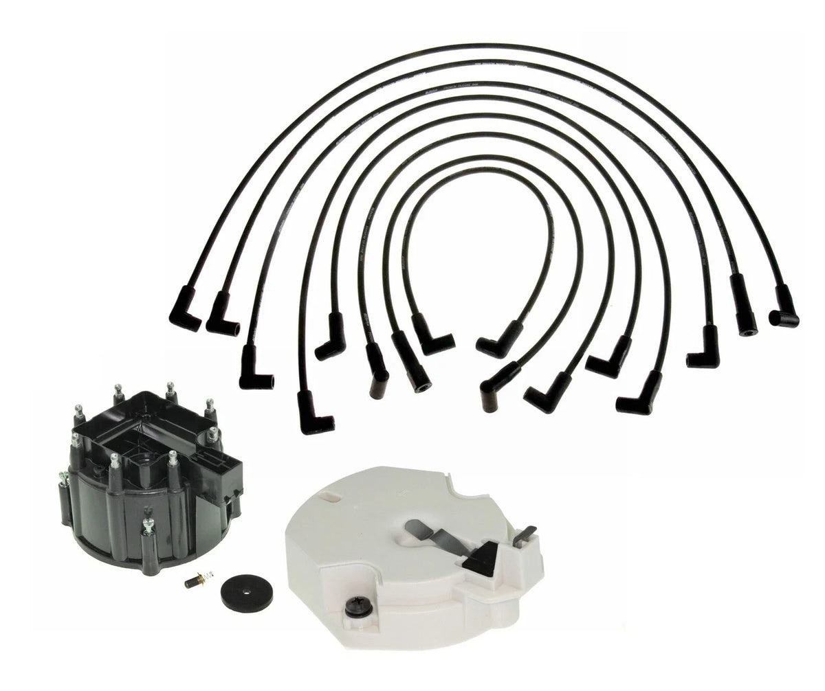 Ignition Wire Set & Distributor Cap Rotor Kit for Buick Century (1982–1996)
