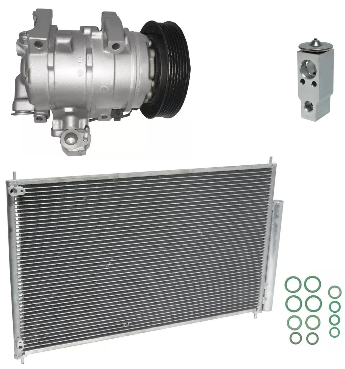 A/C Compressor Kit With Condenser for Honda Pilot 3.5 (2009–2011)