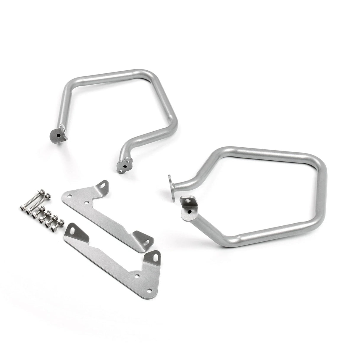 Rear Silver Crash Bars for BMW R1200RT (2014–2017)