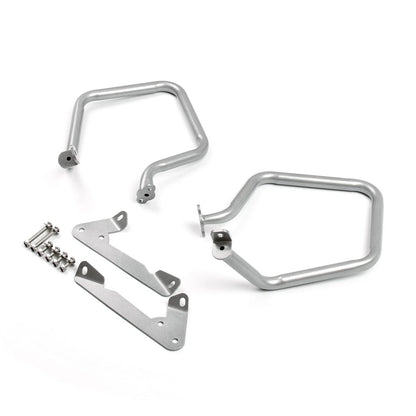 Rear Silver Crash Bars for BMW R1200RT (2014–2017)