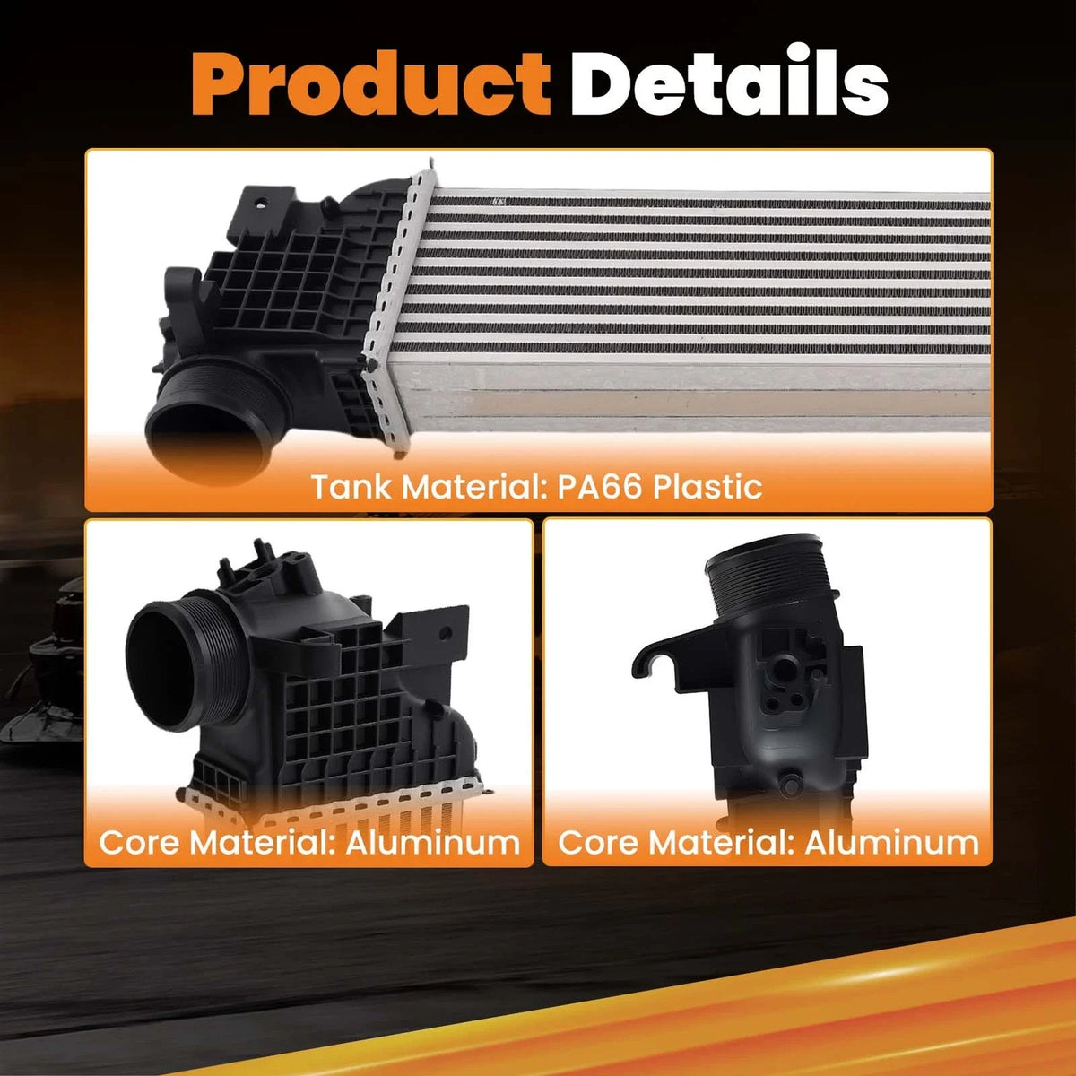 2015-2017 Ford Edge 2.0T Intercooler Charge Air Cooler F2GZ-6K775-A