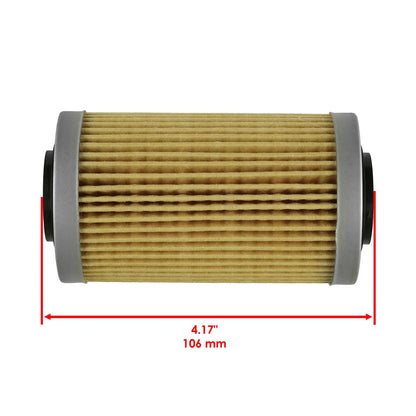 Oil Filter Set w/ O-rings for Sea-Doo Challenger 180 210 230 (2005–2012)