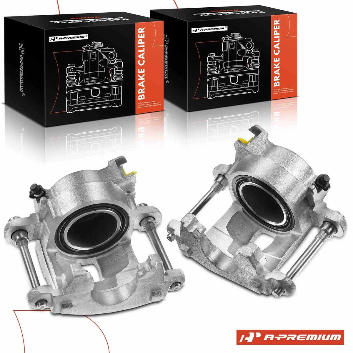 Pair Front Brake Calipers for Chevy Malibu (1978–1983)