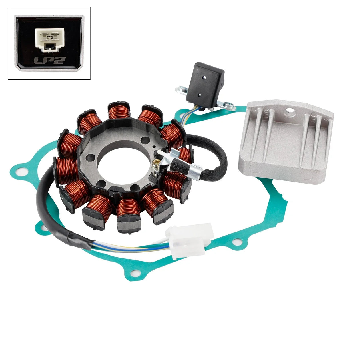 Regulator Stator Gasket for Honda BC110 2016 to 2023