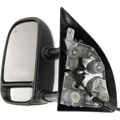 Tow Mirror Left Side for 2002-2007 Ford F-350 Super Duty, Power Heated