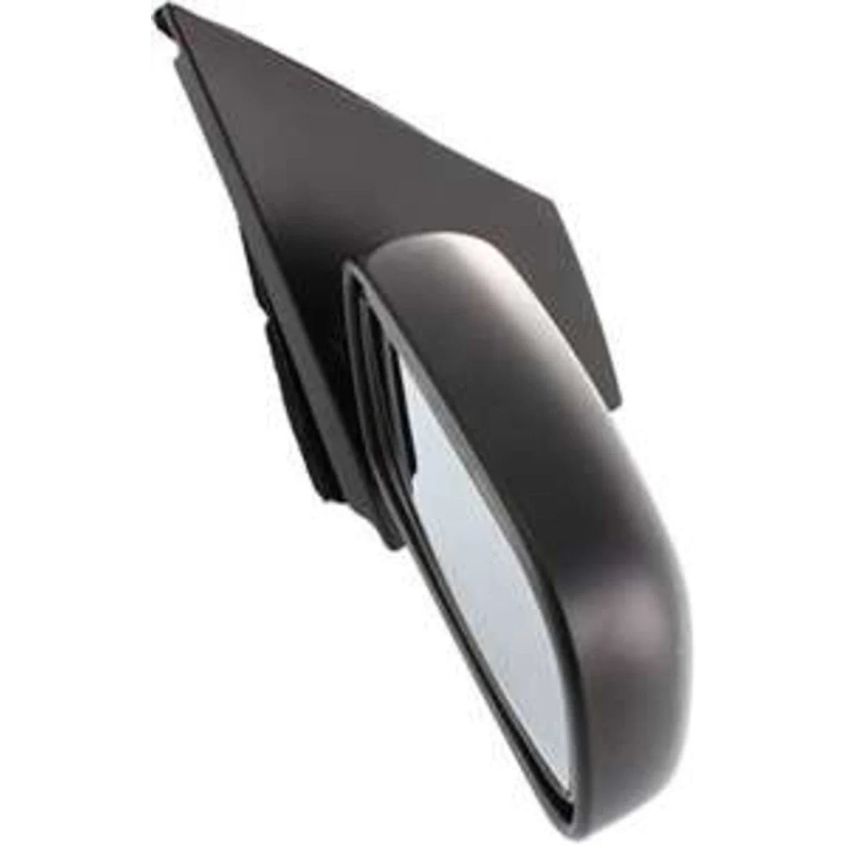 Textured Black Manual Remote Mirrors for 2000-2005 Toyota Echo - Set of 2