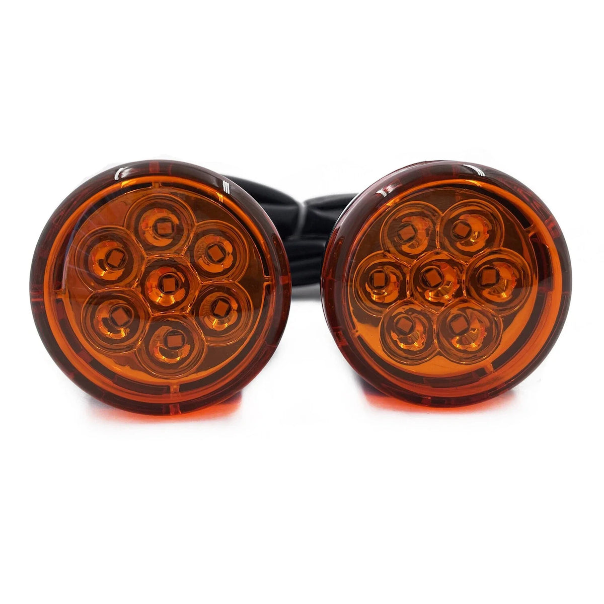 Front Running Brake Turn Signal Light Indicator Amber for Harley Sportster (1992–2023)
