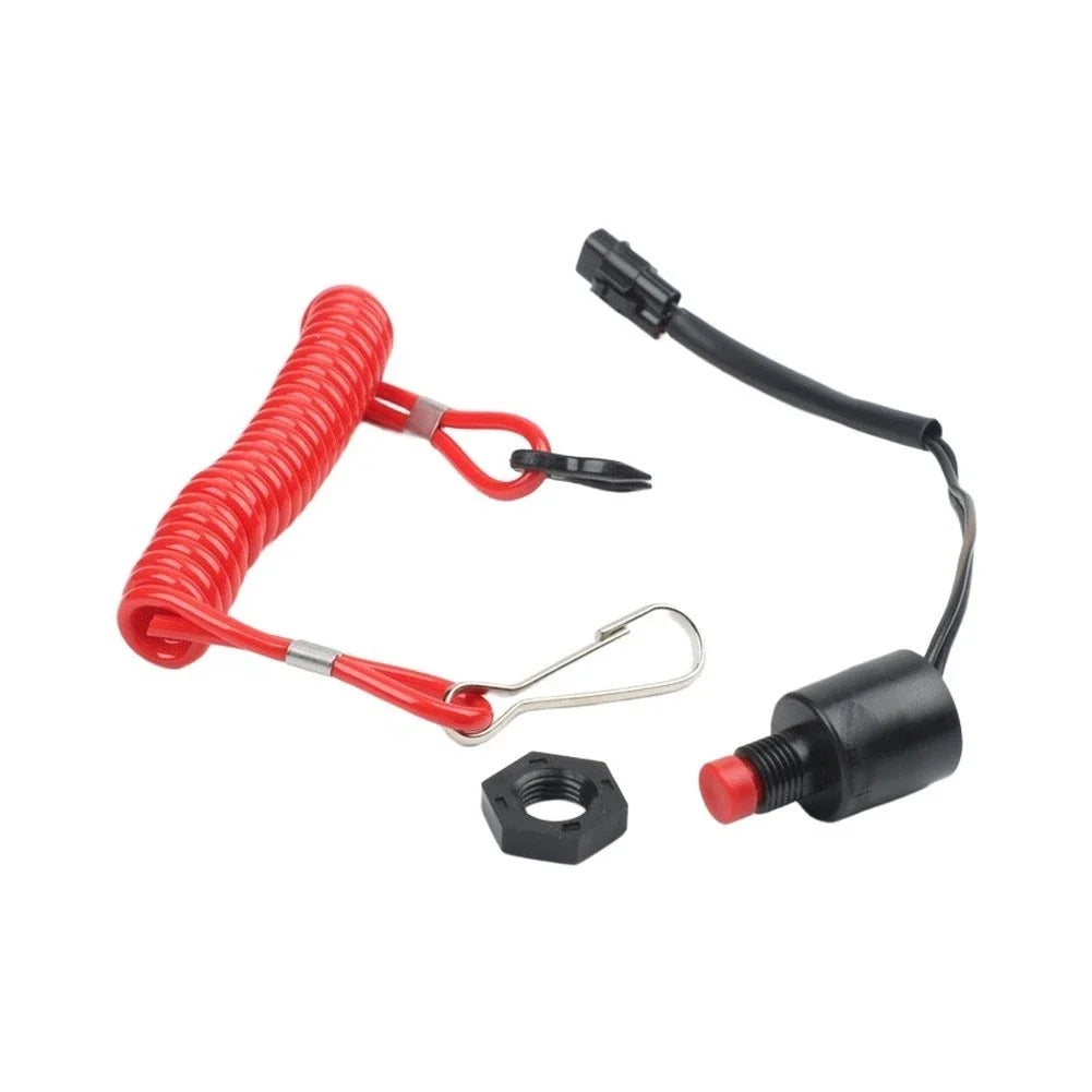 Outboard Motor Safety Tether Stop Switch for 8300HP 4 Cycle Engine
