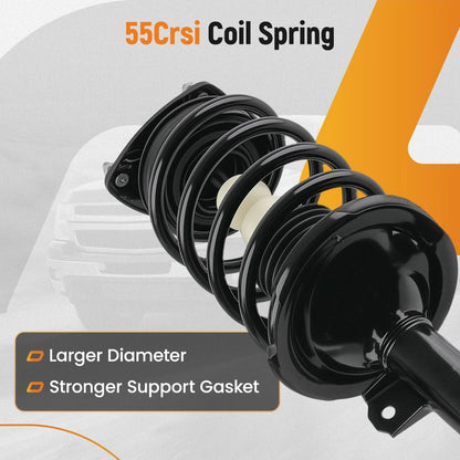 4X Complete Shocks Struts Coil Spring for Hyundai Accent (2006–2011)