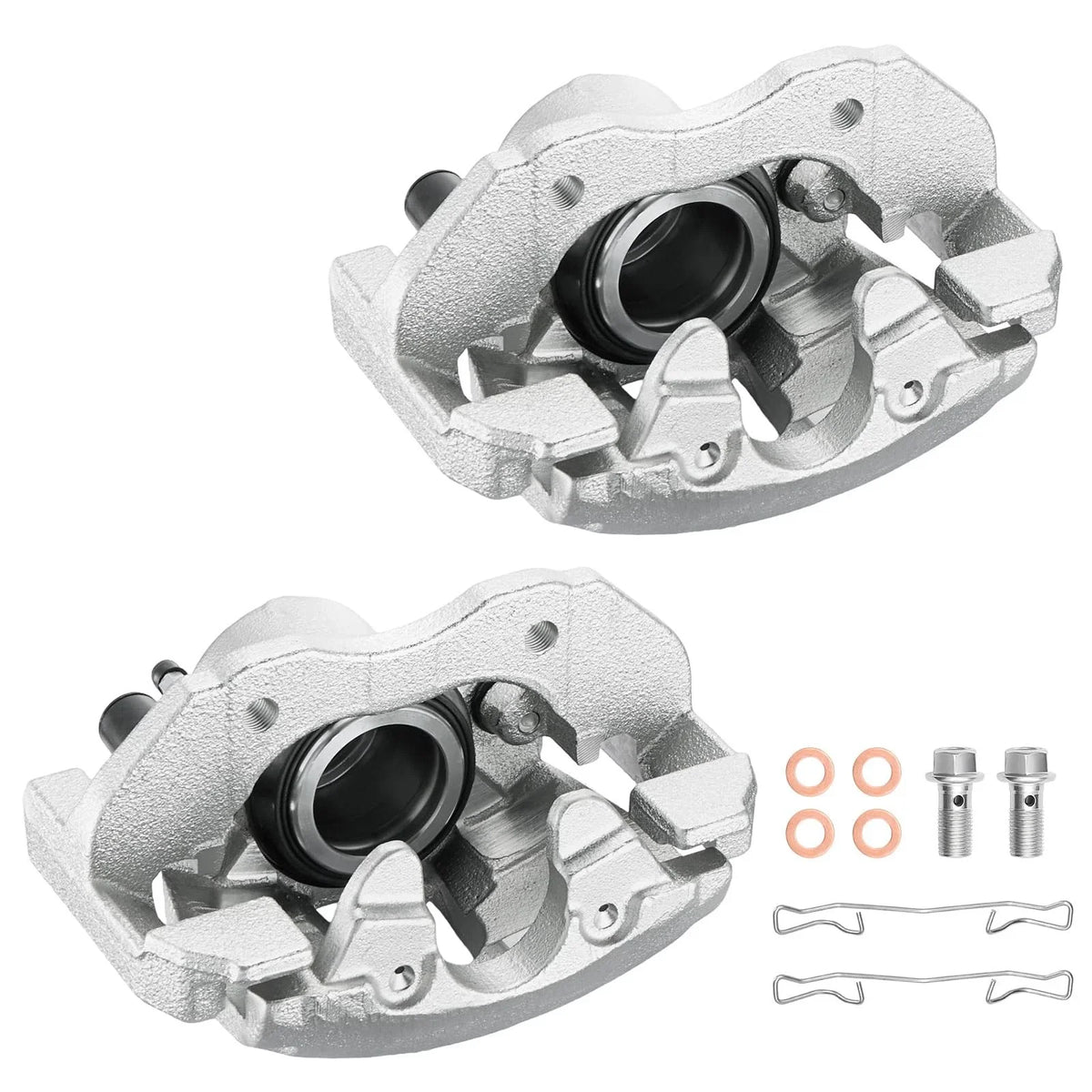 Front Disc Brake Caliper with Bracket for Mazda 3 2.0L (2004–2013)