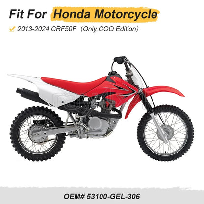 Black Handlebar 53100-GEL-306 for CRF50F (2013–2024) Honda