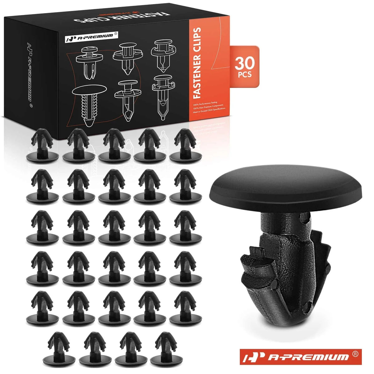 30x Nylon Weatherstrip Retainer Clips for Honda CR-V