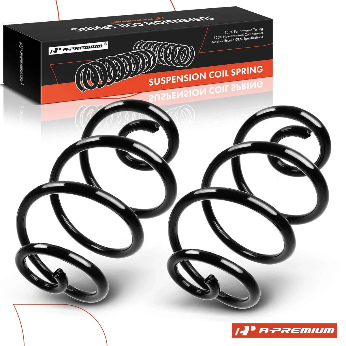 2X Rear Coil Springs for Buick Lucerne (2006–2010) LeSabre (2000–2005)