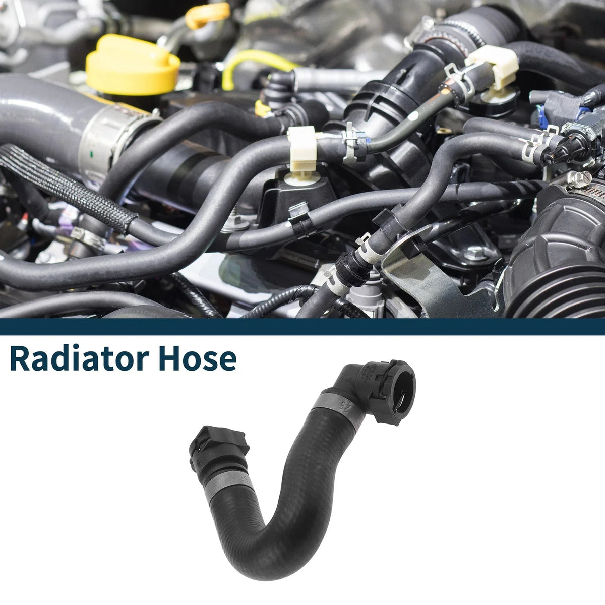 Radiator Hose No. 17127532063 for BMW 120i (2005–2012)