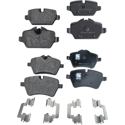 Ceramic Brake Pads Set of 4 for Mini Cooper Countryman 2011-2016
