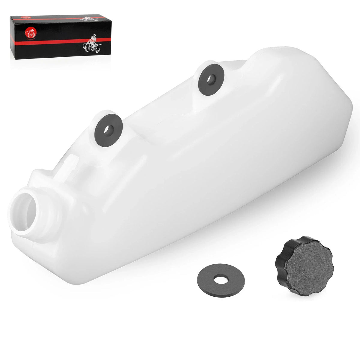 Overflow Tank & Cap for Yamaha Rhino 450 660 Coolant (2004-2009)