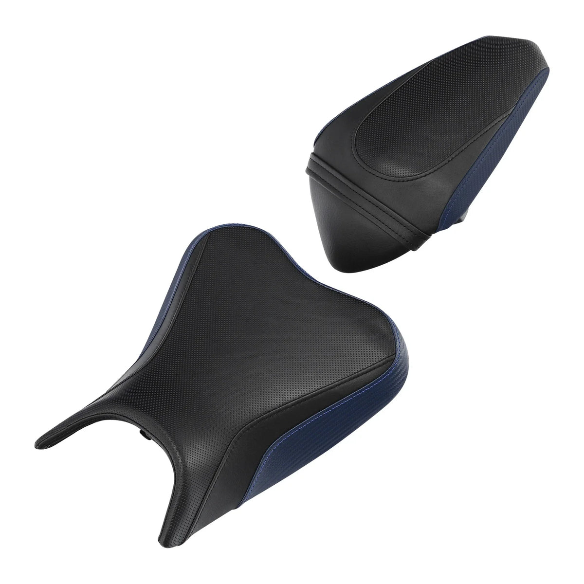 Driver & Passenger Black Seat for Kawasaki Ninja 400 (2018–2023)