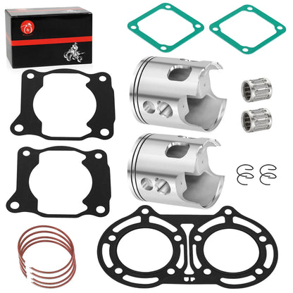 Piston Set 64.50mm, Bearings & Gaskets for Yamaha Banshee 350 (86-06)