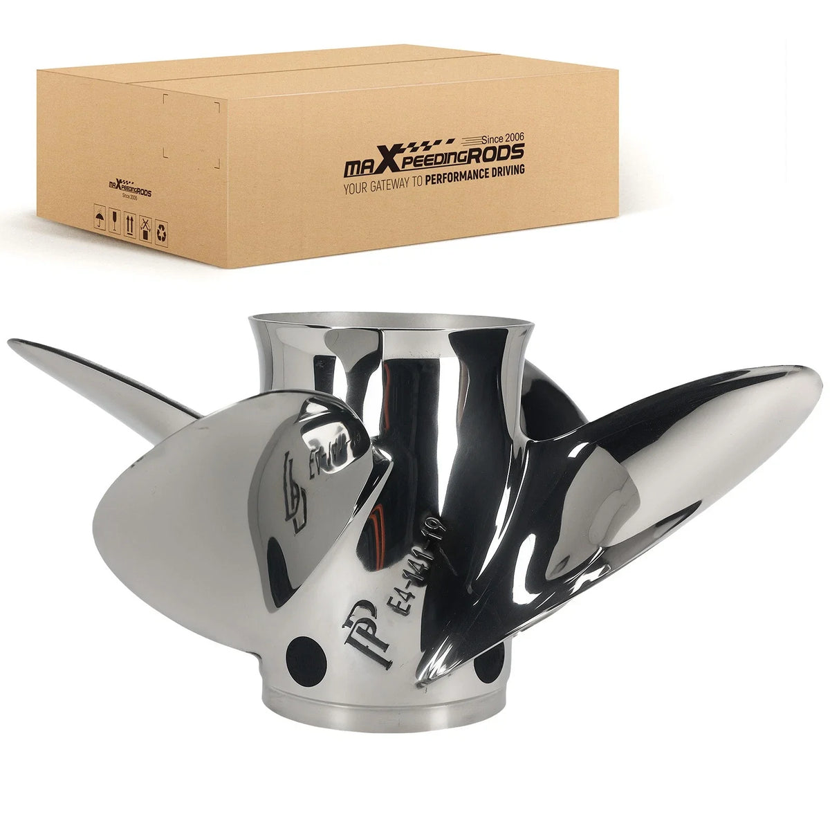 14 1/8x19 Boat Propeller for Rubex HR4 (Right Hand)