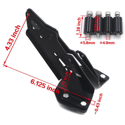 Spot Light Bracket Set for BMW R1200GS LC (2013–2018) ADV (2014–2018)