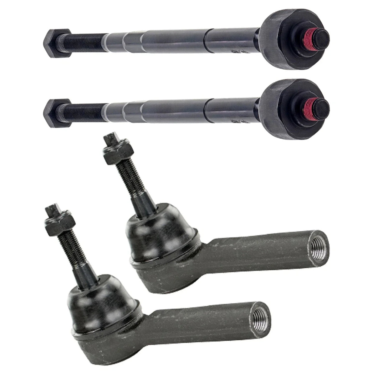 Set of 2 Mevotech Supreme Inner Outer Steering Tie Rod Ends for Dodge Journey (2009–2020)
