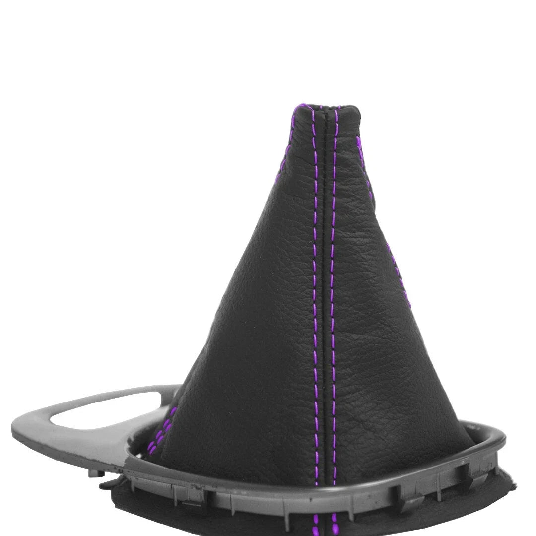 Manual Shift Boot for Honda S2000 (2003–2009) Purple Stitch PVC Leather