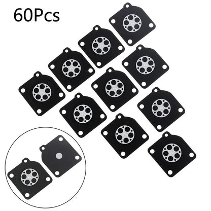 60Pcs Carburetor Metering Diaphragm for ZAMA C1U Chainsaw Parts