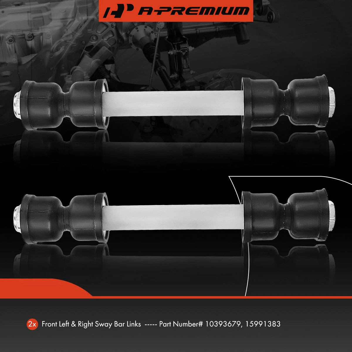 Front Stabilizer Links - 2 Piece Set for Chevy Malibu (1978-1983)