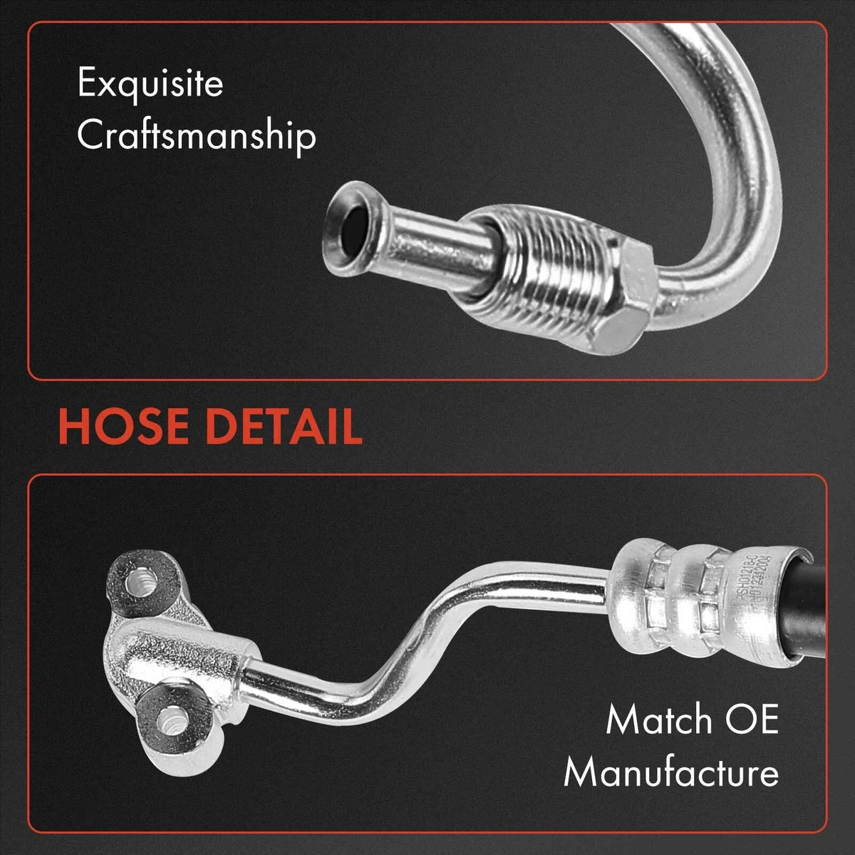 Pressure Line Hose for Power Steering - Honda Accord 1998 to 2002