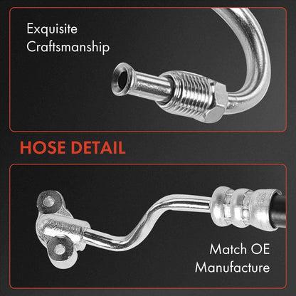 Pressure Line Hose for Power Steering - Honda Accord 1998 to 2002