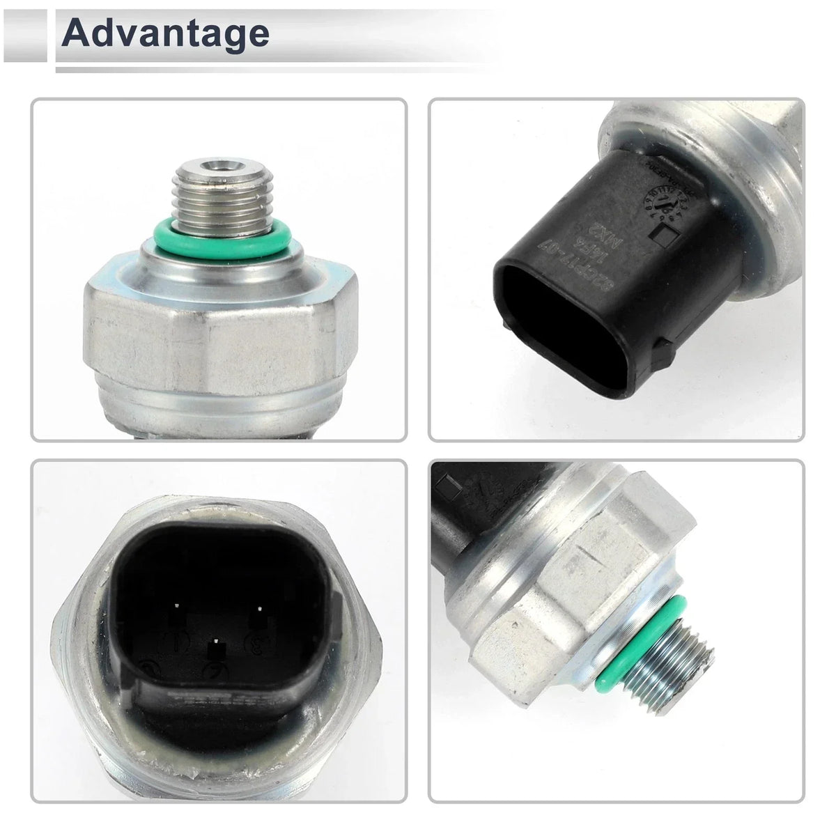 AC Pressure Switch Sensor for BMW MINI E39 E46 E38 E53 X5 1994-2006 1 Pcs