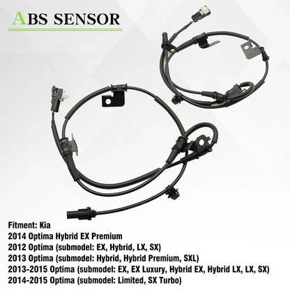 ABS Speed Sensor Set of 2 for Kia Optima (2012–2016) 598304C000