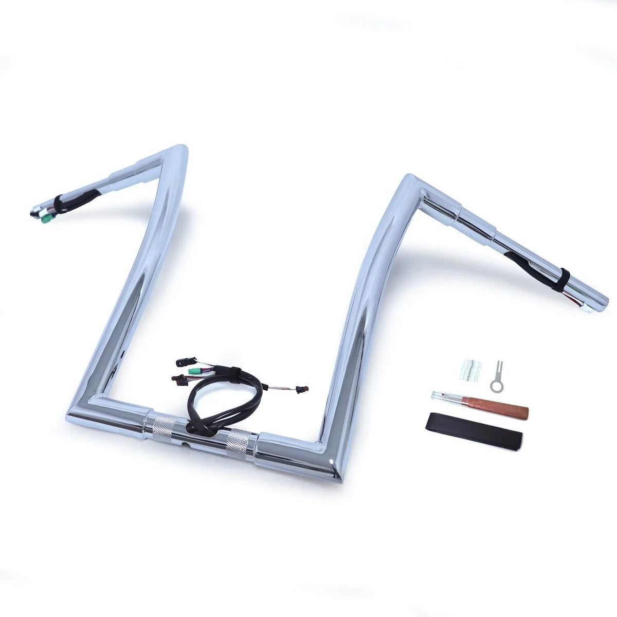 Prewired Chrome Handlebar 1.5" 32mm 16" for 2015 Harley Road Glide